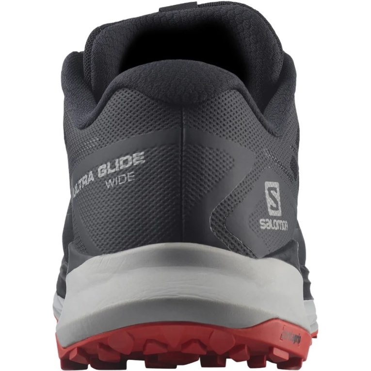 Black Salomon Ultra Glide Wide Men's Trail Running Shoes | IE ES4036